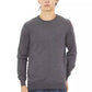 Gray Fabric Men Sweater - SEHABRANDS