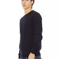 Blue Fabric Men Sweater - SEHABRANDS