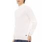 White Fabric Men's Turtleneck Sweater - SEHABRANDS