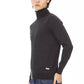 Gray Fabric Men Sweater - SEHABRANDS