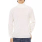 White Fabric Men Sweater - SEHABRANDS