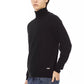 Black Fabric Men Sweater - SEHABRANDS