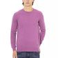 Purple Wool Men Sweater - SEHABRANDS