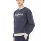 Blue Cotton Men Sweater - SEHABRANDS