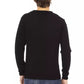 Black Fabric Men Sweater - SEHABRANDS