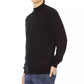 Black Fabric Men Sweater - SEHABRANDS