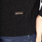 Black Wool Men Sweater - SEHABRANDS