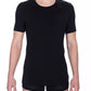 Black Viscose Men T-Shirt - SEHABRANDS