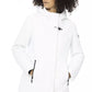 White Polyester Women Jacket - SEHABRANDS