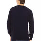 Blue Wool Men Sweater - SEHABRANDS