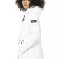 White Polyester Women Jacket - SEHABRANDS