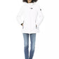 White Polyester Women Jacket - SEHABRANDS