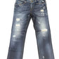 Blue Cotton Women's Jeans - SEHABRANDS