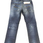 Blue Cotton Women's Jeans - SEHABRANDS