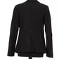 Black Cotton Women Blazer - SEHABRANDS