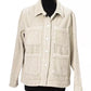 White Cotton Women Blazer - SEHABRANDS