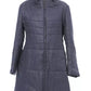 Blue Cotton Women Jacket - SEHABRANDS