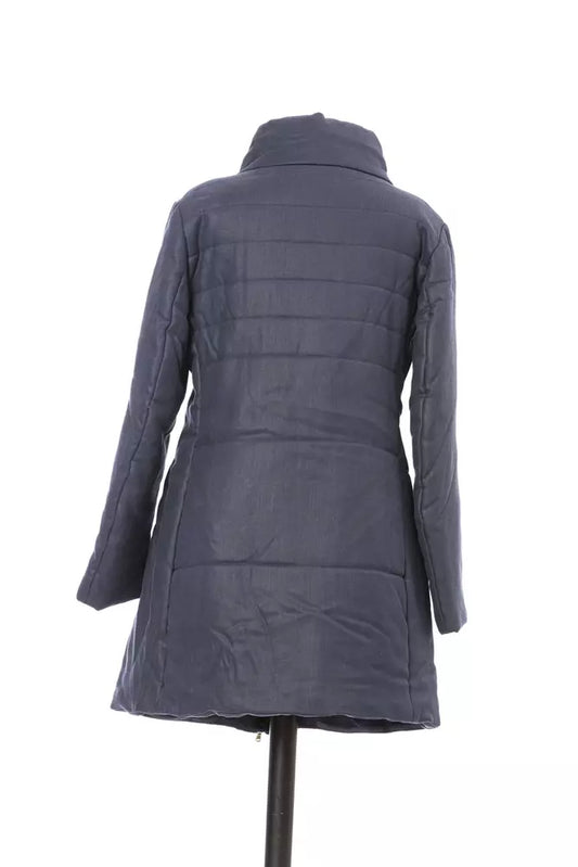 Blue Cotton Women Jacket - SEHABRANDS