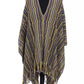 Multicolor Wool Women Poncho - SEHABRANDS