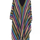 Multicolor Wool Women Poncho - SEHABRANDS