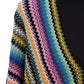 Multicolor Wool Women Poncho - SEHABRANDS