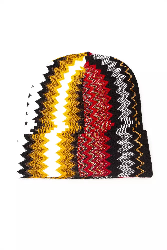 Multicolor Wool Women Hat - SEHABRANDS