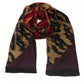 Brown Wool Men Scarf - SEHABRANDS