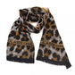 Brown Wool Men Scarf - SEHABRANDS