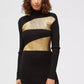 Black Viscose Women Sweater Dress - SEHABRANDS