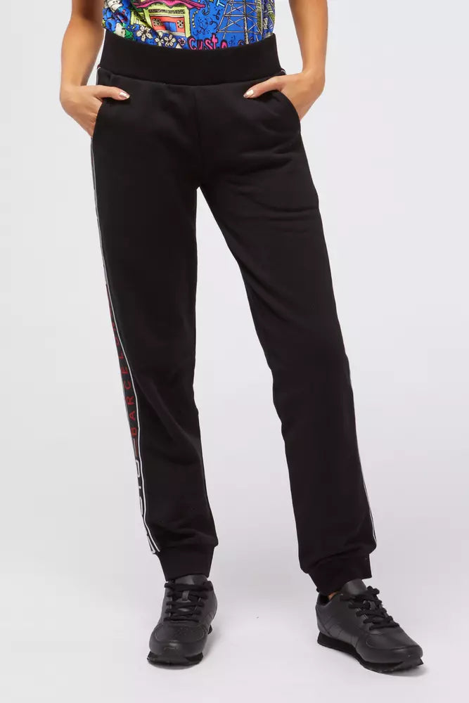 Black Cotton Women Sweatpant - SEHABRANDS