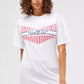 White Cotton Women T-Shirt - SEHABRANDS