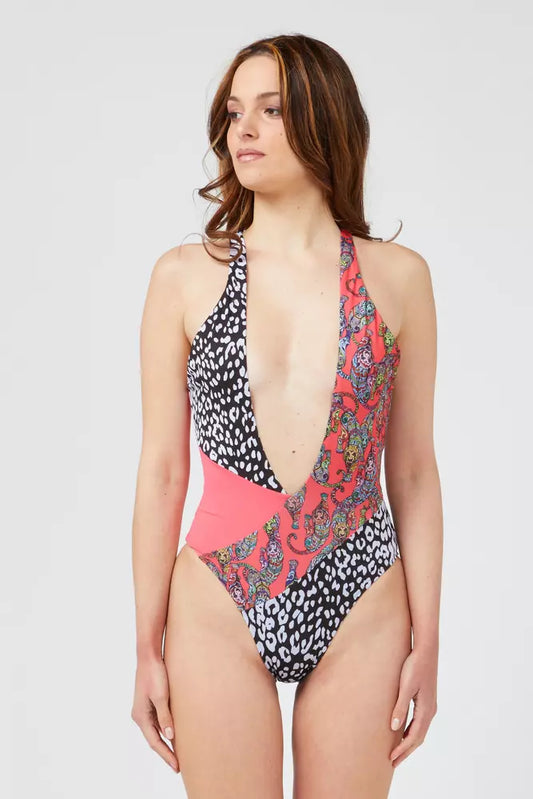 Fuchsia Polyester Women Swimsuit - SEHABRANDS