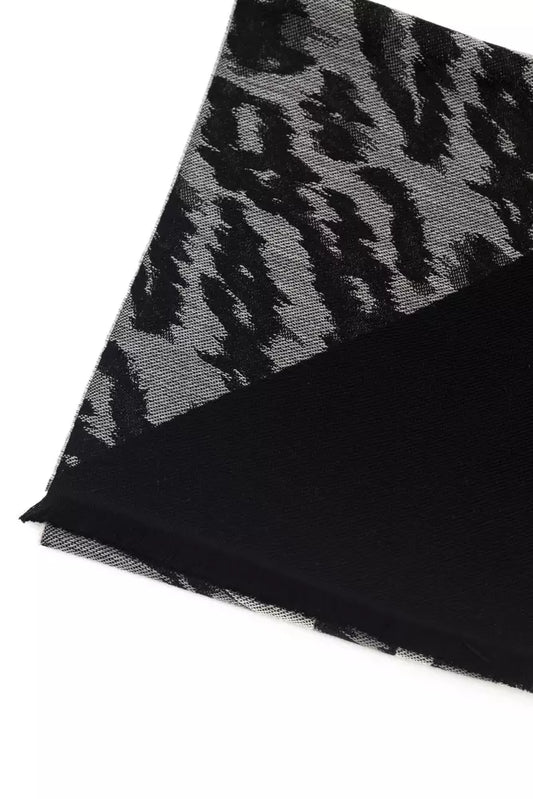 Gray Wool Men Scarf - SEHABRANDS