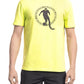 Yellow Cotton Men T-Shirt - SEHABRANDS