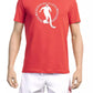 Red Cotton Men T-Shirt - SEHABRANDS