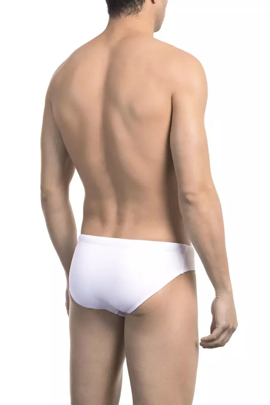 White Polyamide Men Swimwear - SEHABRANDS