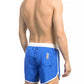 Blue Polyester Mens Swim Short - SEHABRANDS