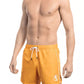 Orange Polyester Mens Swim Short - SEHABRANDS