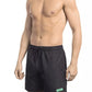 Black Polyester Men Swim Short - SEHABRANDS