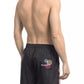 Black Polyester Men Swim Short - SEHABRANDS