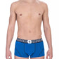 Blue Cotton Men Underwear Trunk Pack - SEHABRANDS