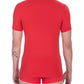 Red Cotton Men T-Shirt - SEHABRANDS