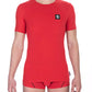 Red Cotton Men's T-Shirt - SEHABRANDS