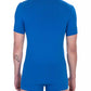 Blue Cotton Men T-Shirt - SEHABRANDS