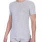 Gray Cotton Men T-Shirt - SEHABRANDS