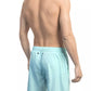 Light Blue Polyester Men Swim Short - SEHABRANDS