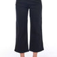 Black Cotton Women Cropped Pant - SEHABRANDS