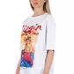 White Cotton Women T-Shirt - SEHABRANDS