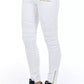 White Cotton Women Jeans - SEHABRANDS