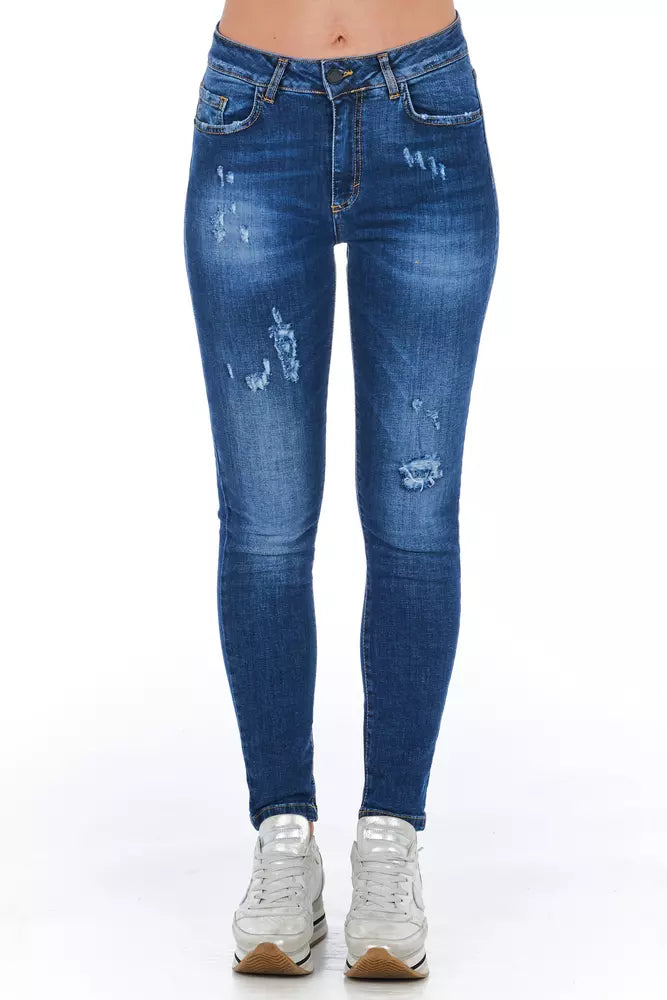 Blue Denim Women Jeans - SEHABRANDS